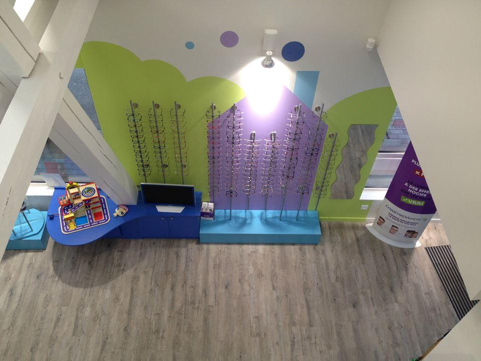 Espace enfant avec console de jeux