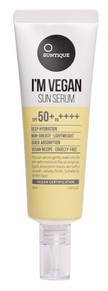 SUNTIQUE I'M VEGAN SUN SERUM SPF50+ PA++++ – 50 ml