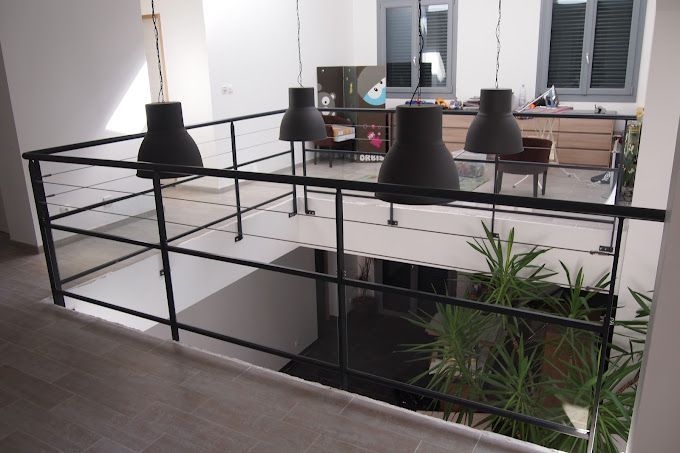 Garde-corps d’un local professionnel