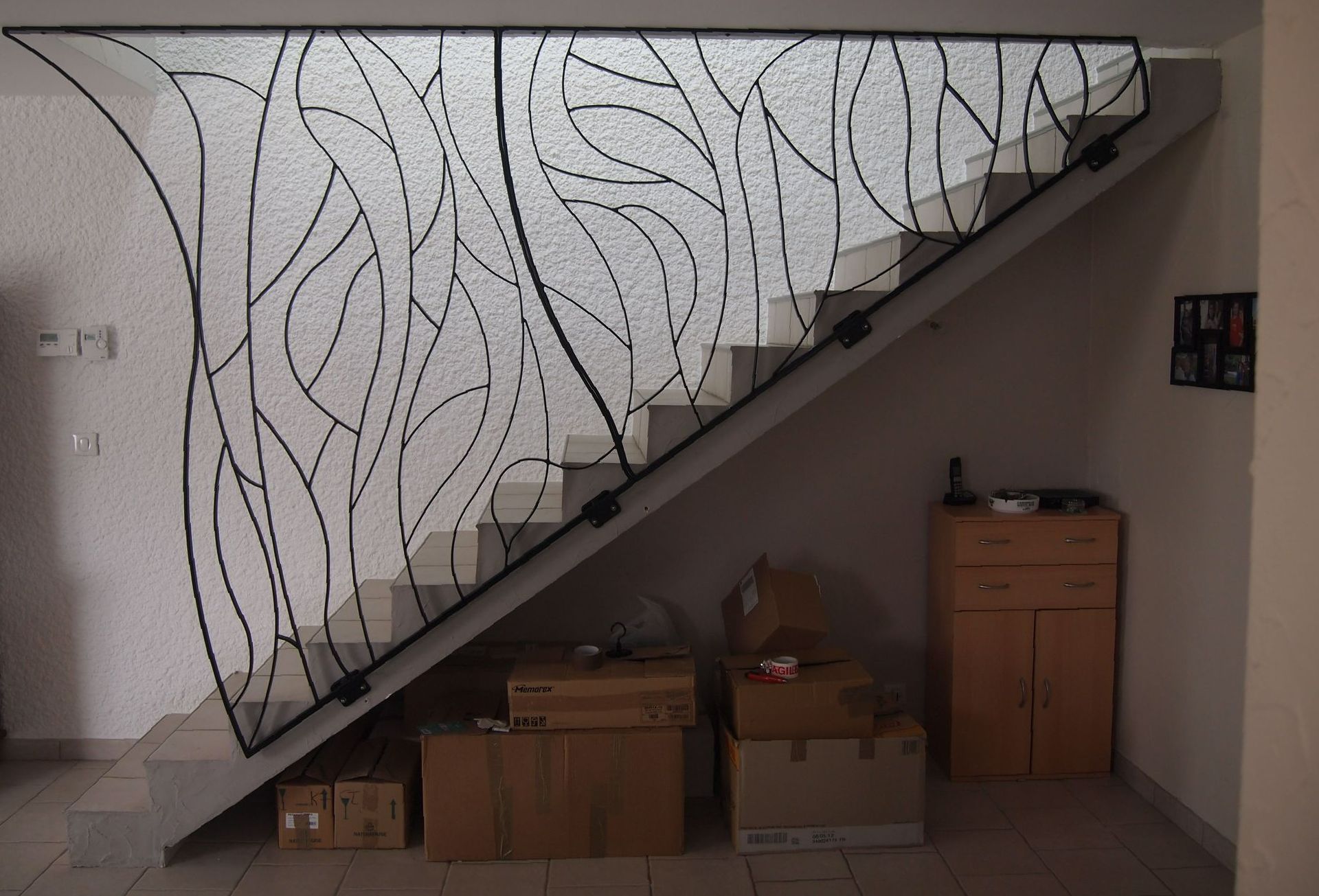 Garde-corps en acier