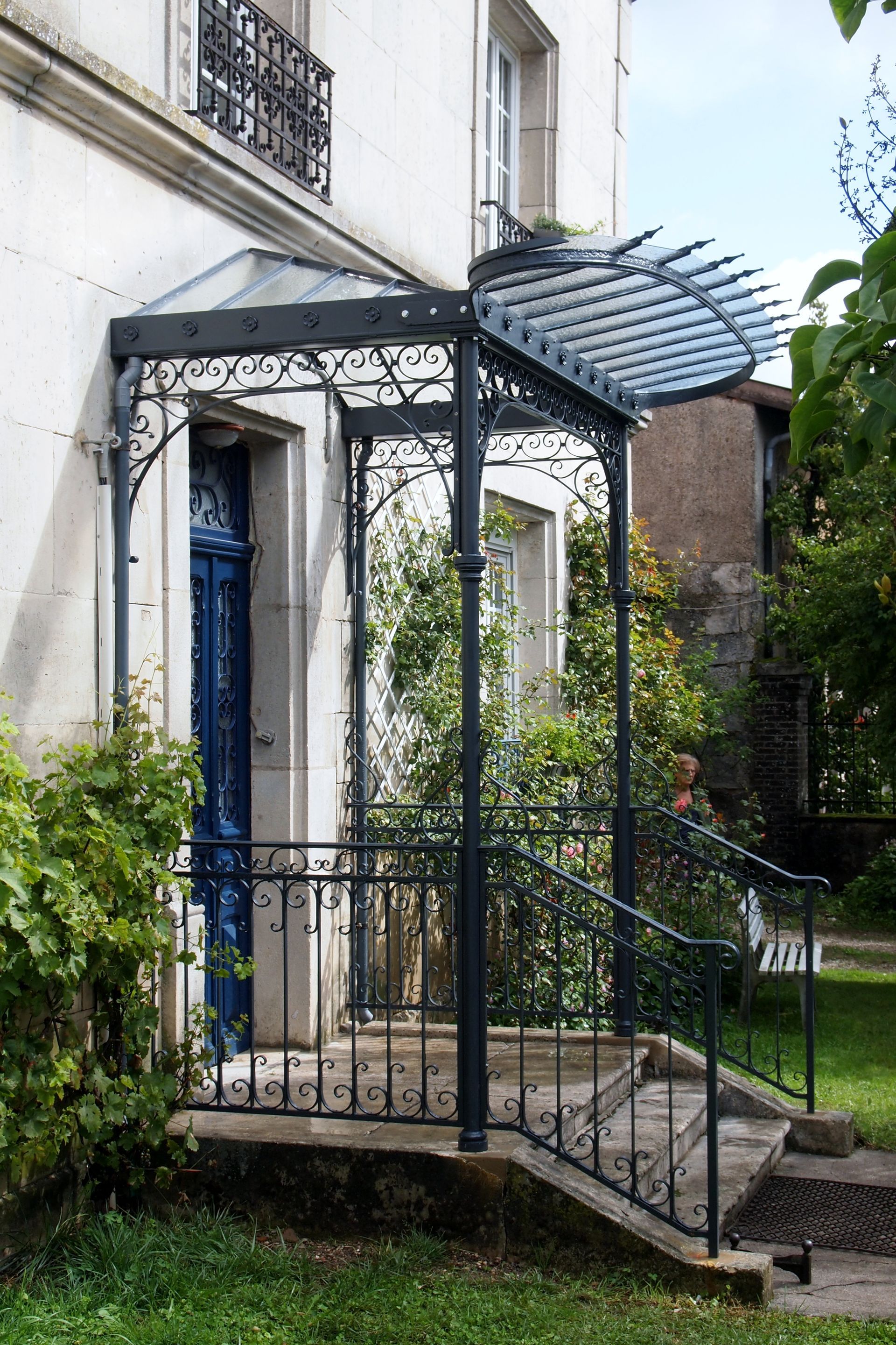 Marquise d’une porte d’entrée