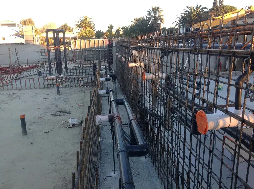 Autre chantier d'installation aquatique