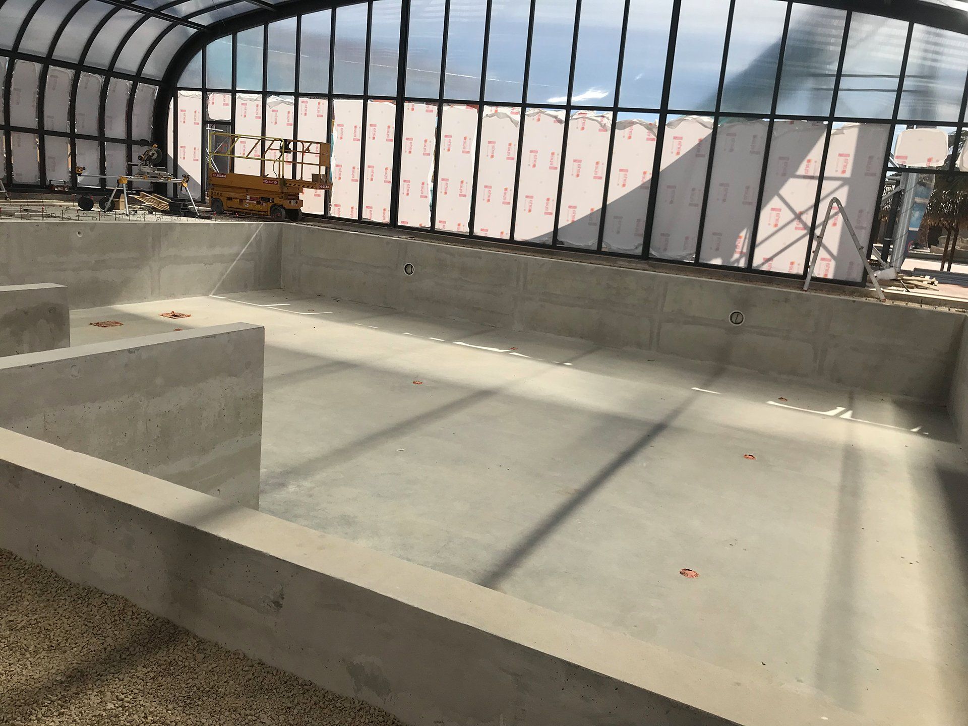 Piscine béton