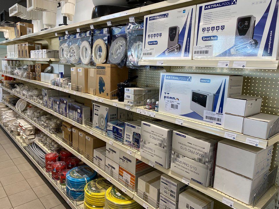 Magasin petit matériel de piscine