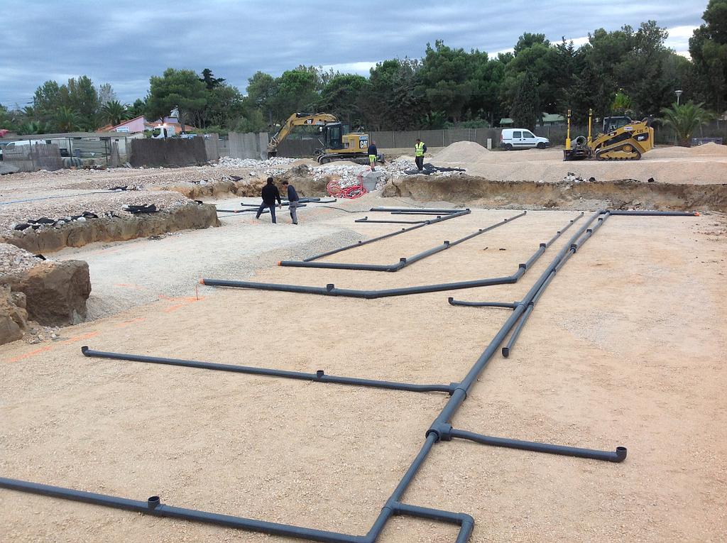 Installation réseau enterré autre