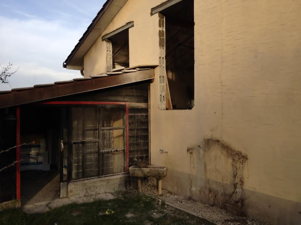 maison avant peinture Sebastiano Pino Plâtrerie Peinture