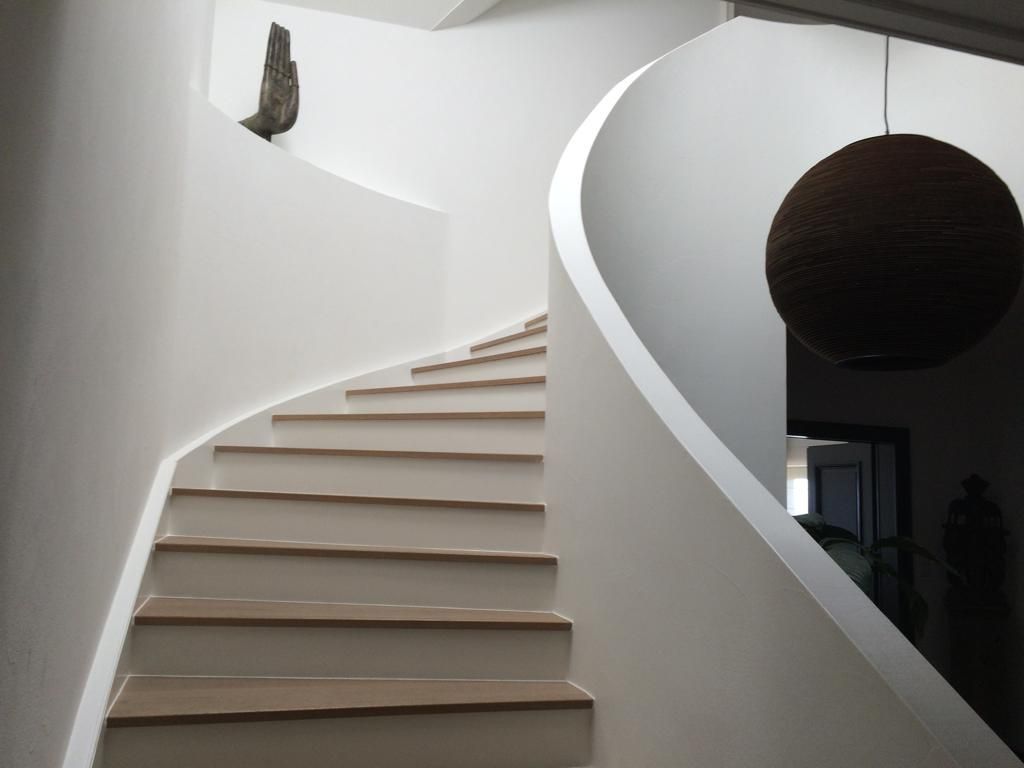 escalier neuf Sebastiano Pino Plâtrerie Peinture