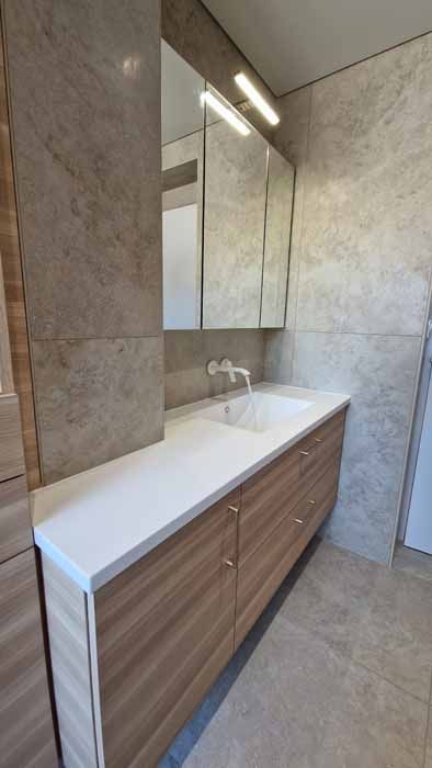 Vasque moderne en Corian