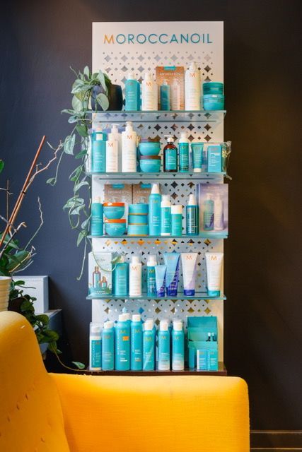 plank met  Moroccanoil producten