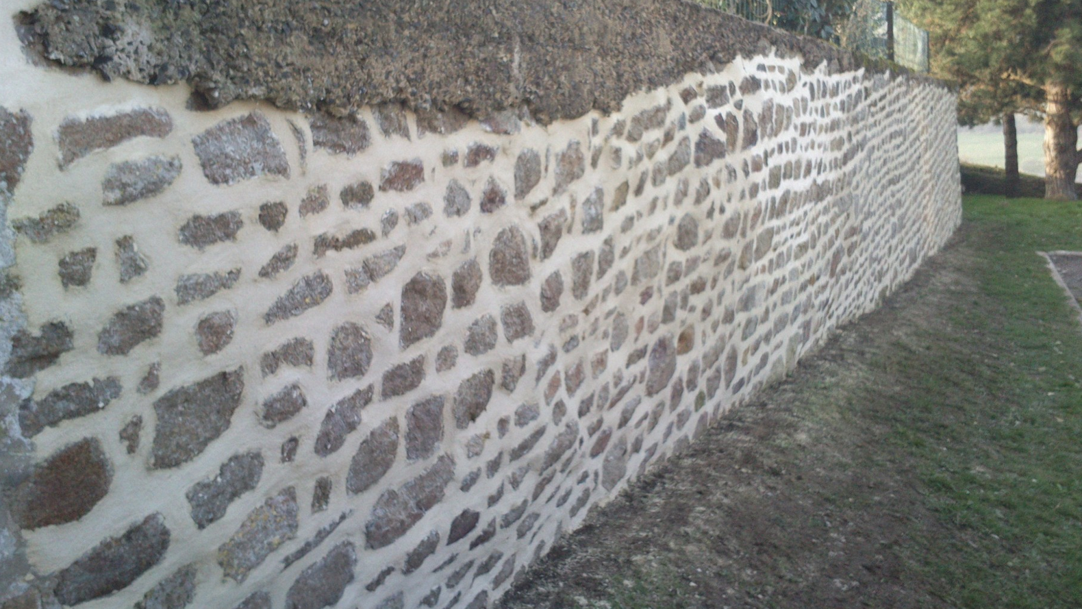 SARL Letourneur - mur en joints de chaux