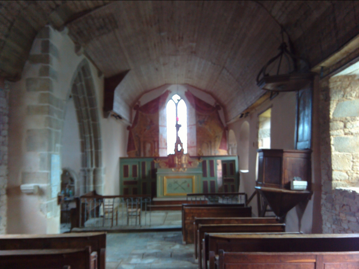 Réfection du cœur de la chapelle - église de Saint-Eugienne