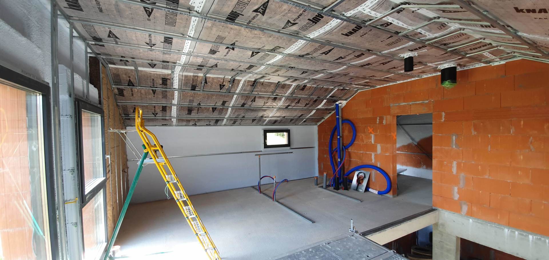 Ossature doublages et plafonds et isolation