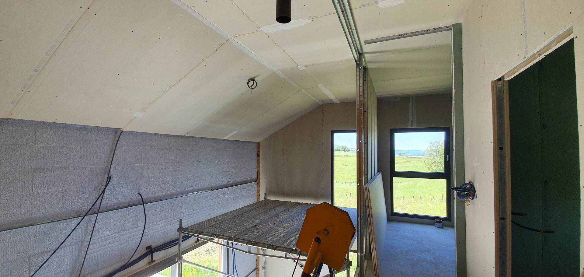 Plafond standard + rampant
