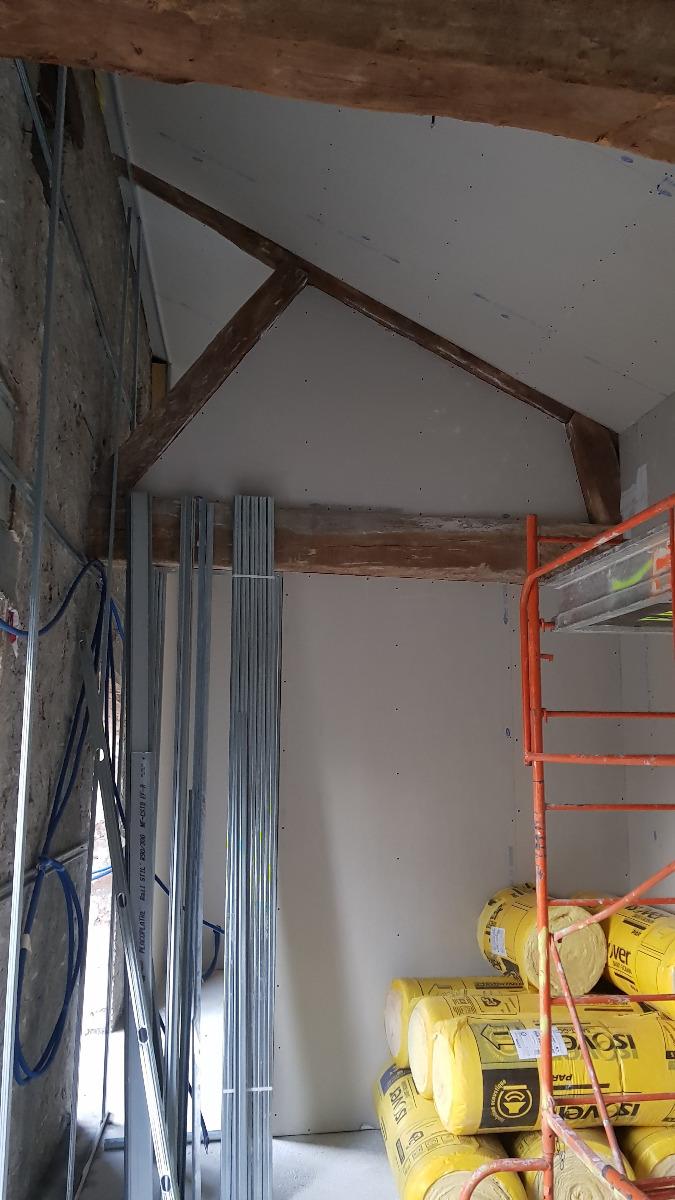 Conservation poutres apparentes