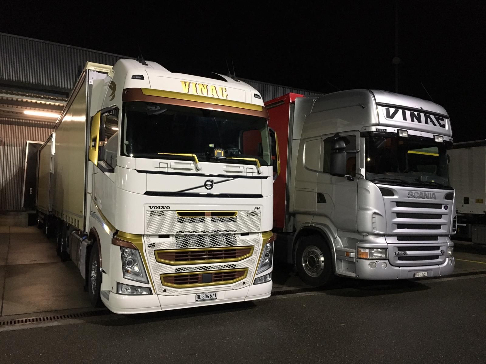 Nationale und internationale Transporte - Vinag-Transporte in Lengnau im Aargau