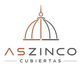 A logo for a company called aszinco cubiertas