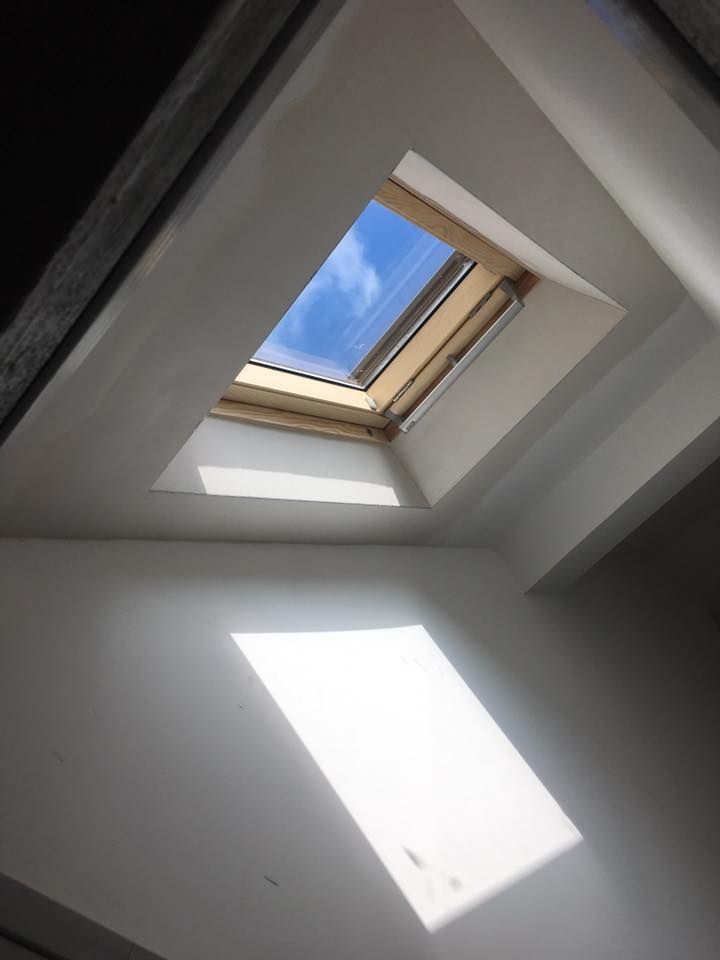 Fenêtre de toit en bois