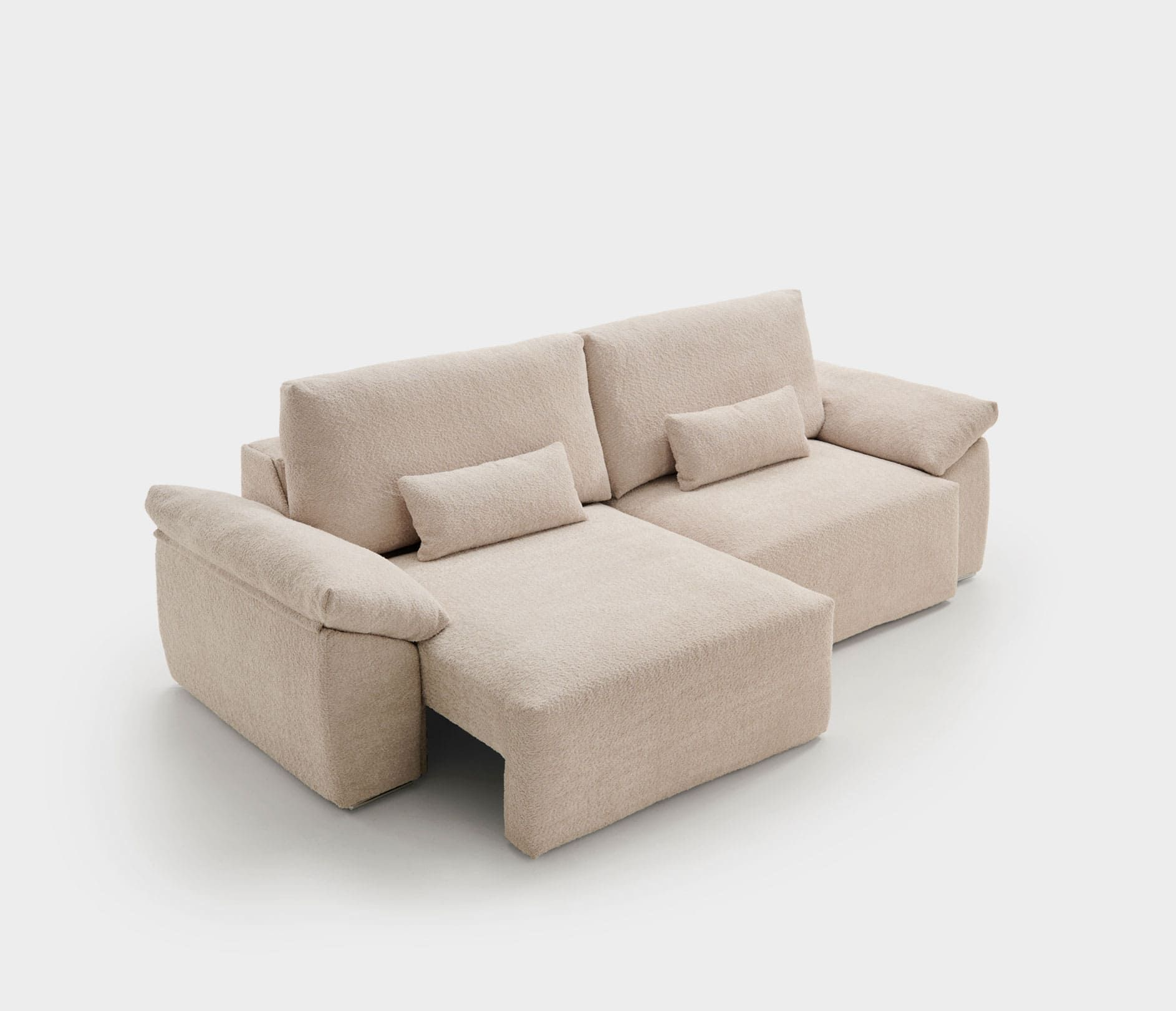 Sofá  recto Laya super cómodo de Acomodel en kaoba Sofás