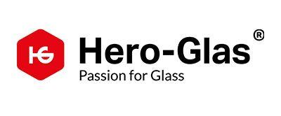 Das Logo von Hero-Glas steht für Leidenschaft für Glas.