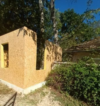 Une extension de maison