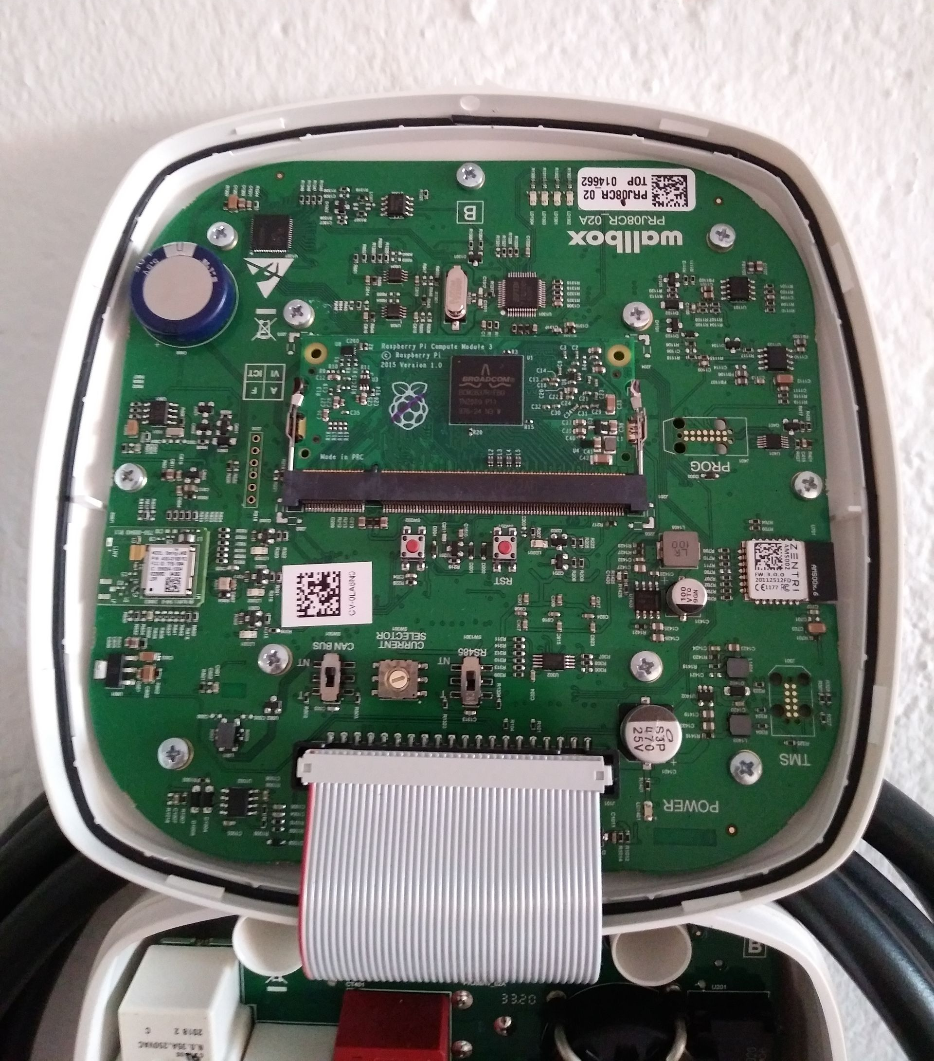 Mantenimiento de cargador electrico