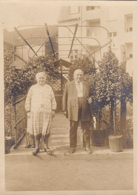 Oswald Hippe Senior und Alwine Hippe