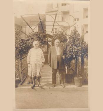 Oswald Hippe Senior und Alwine Hippe