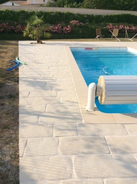 Terrasse en dalle roche