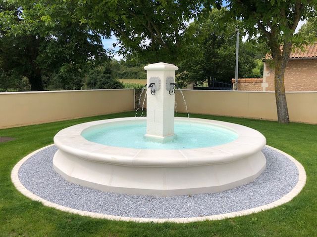 Fontaine sur mesure / Quartz gris