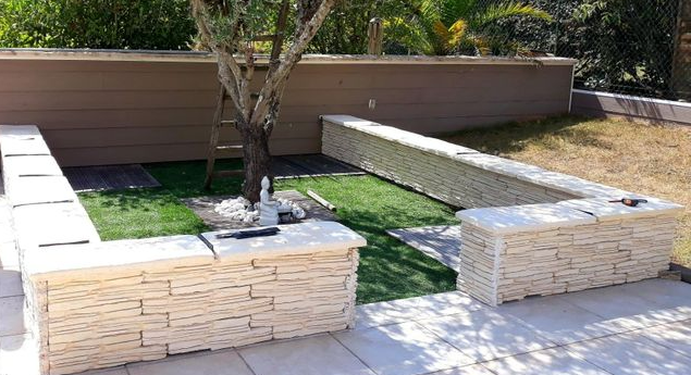 Nouveau parement en plaque