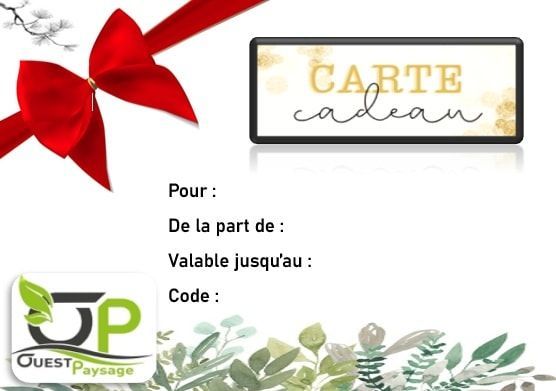 Carte cadeau specimen