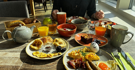 Frühstück Frühstücksbuffet im c/o56 Chemnitz.