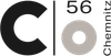 Hotellogo mit schwarzem C, grauem o und der Zahl 56, sowie und dem vertikalem Wot 