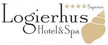 Logo für Logierhus Hotel & Spa mit 4-Sterne-Bewertung.