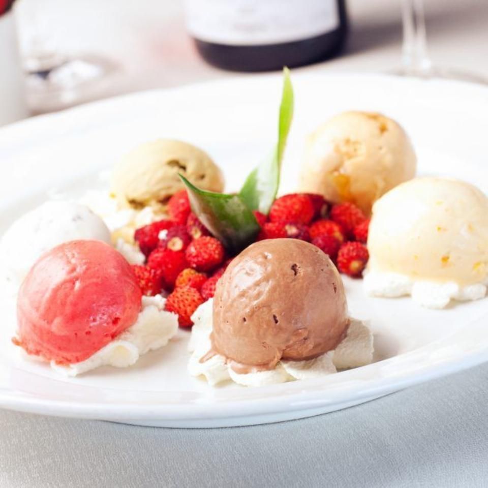 Sinfonia di gelati artigianali-Osteria Gallo d'Oro