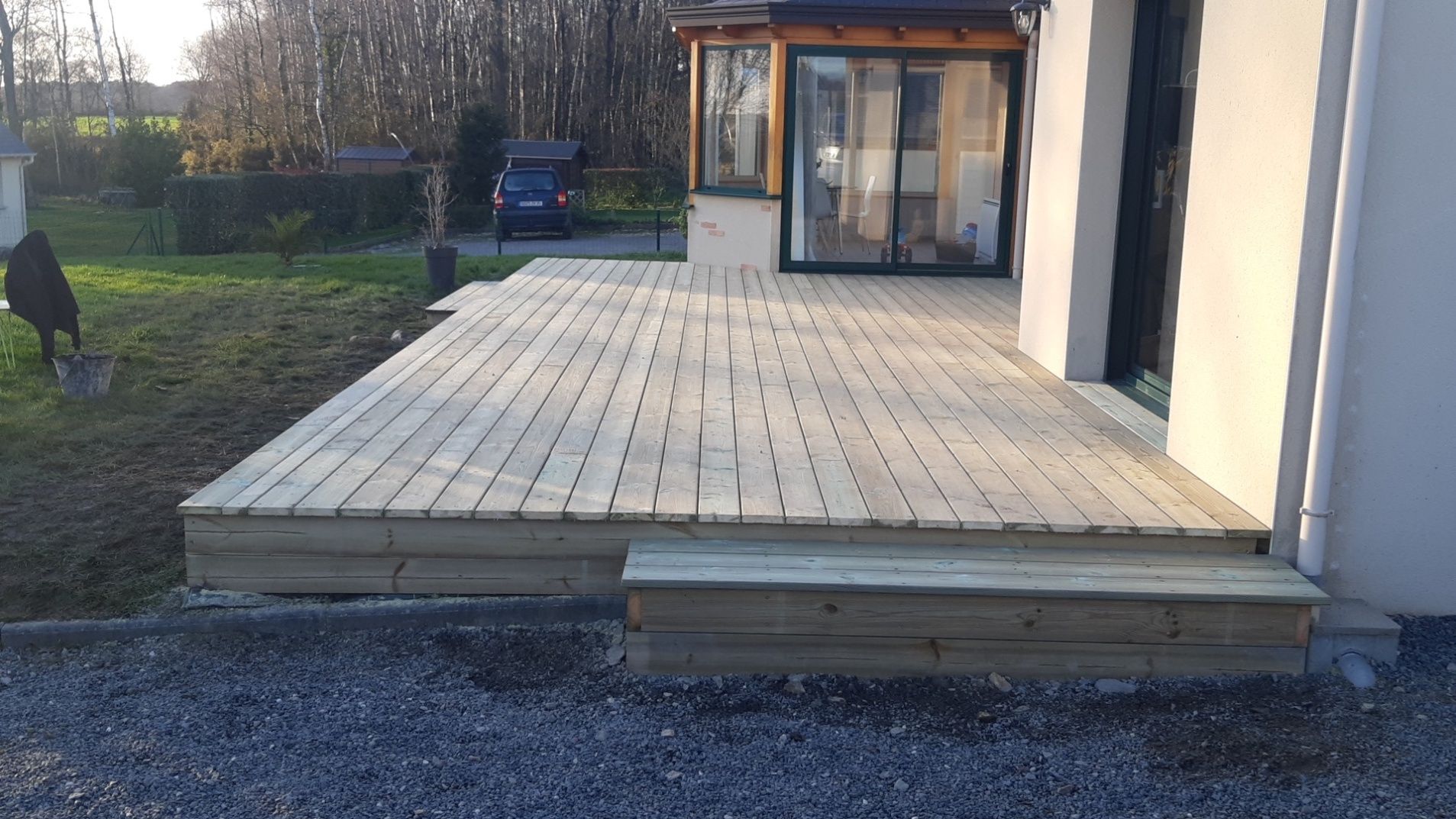 Terrasse en bois
