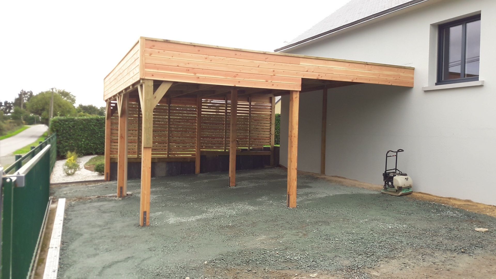 Carport en bois