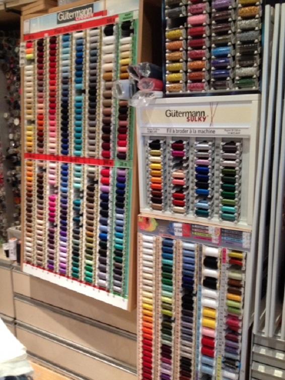 Choix de fils de couleur