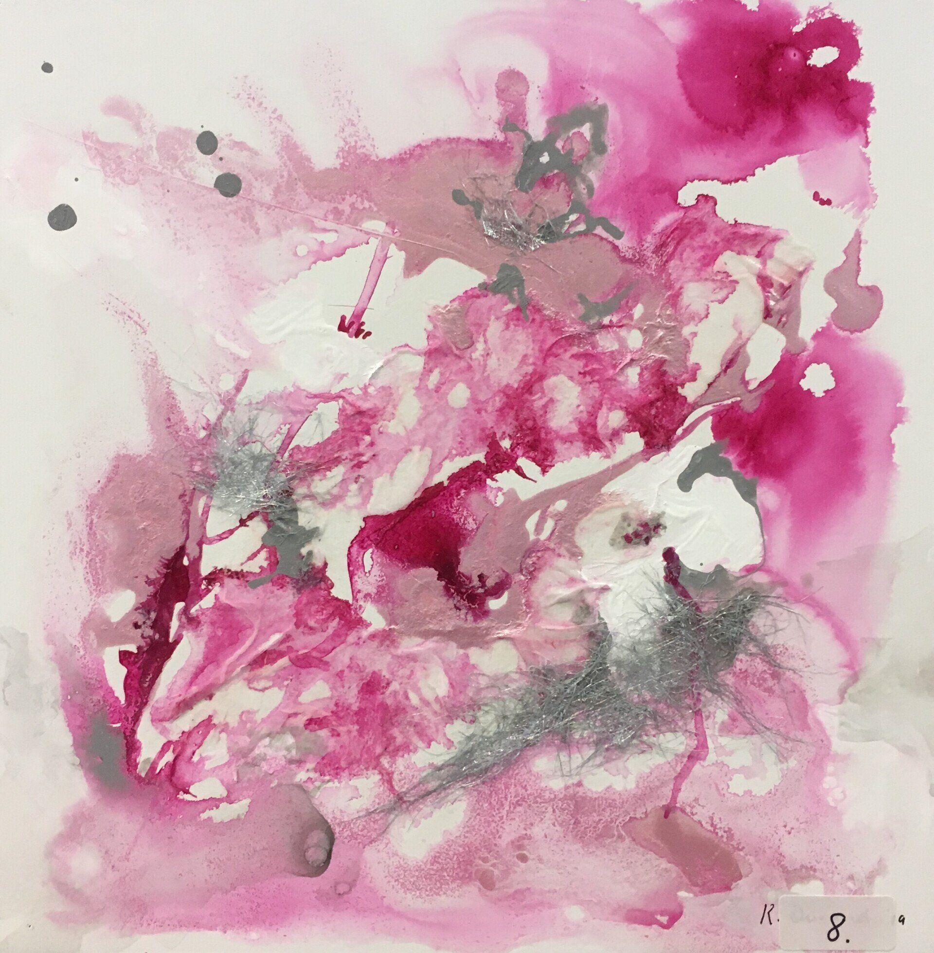 Peinture technique mixte