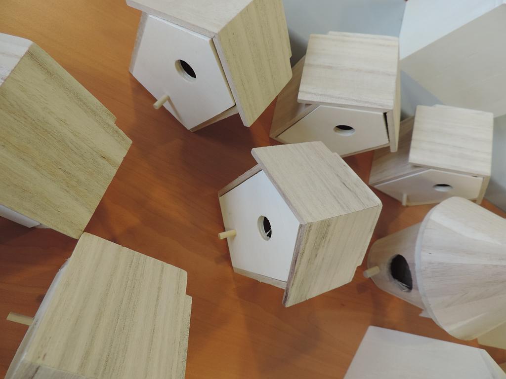 Objet en bois à décorer