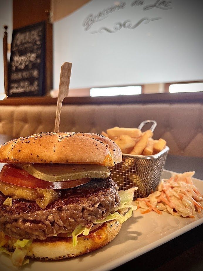Burger de la Brasserie du Lac