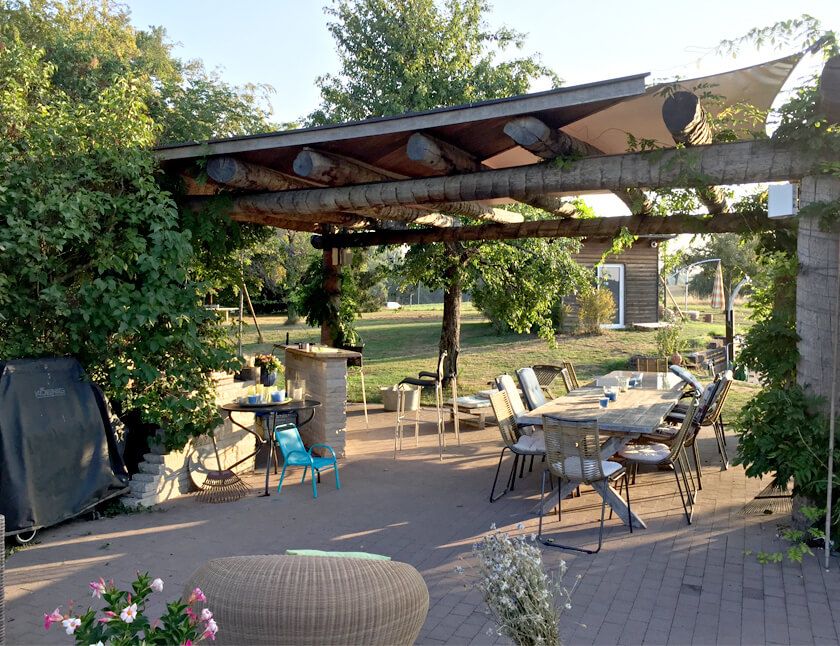 Garten Pergola - Adrian Kübler Gartengestaltung - Schaffhausen