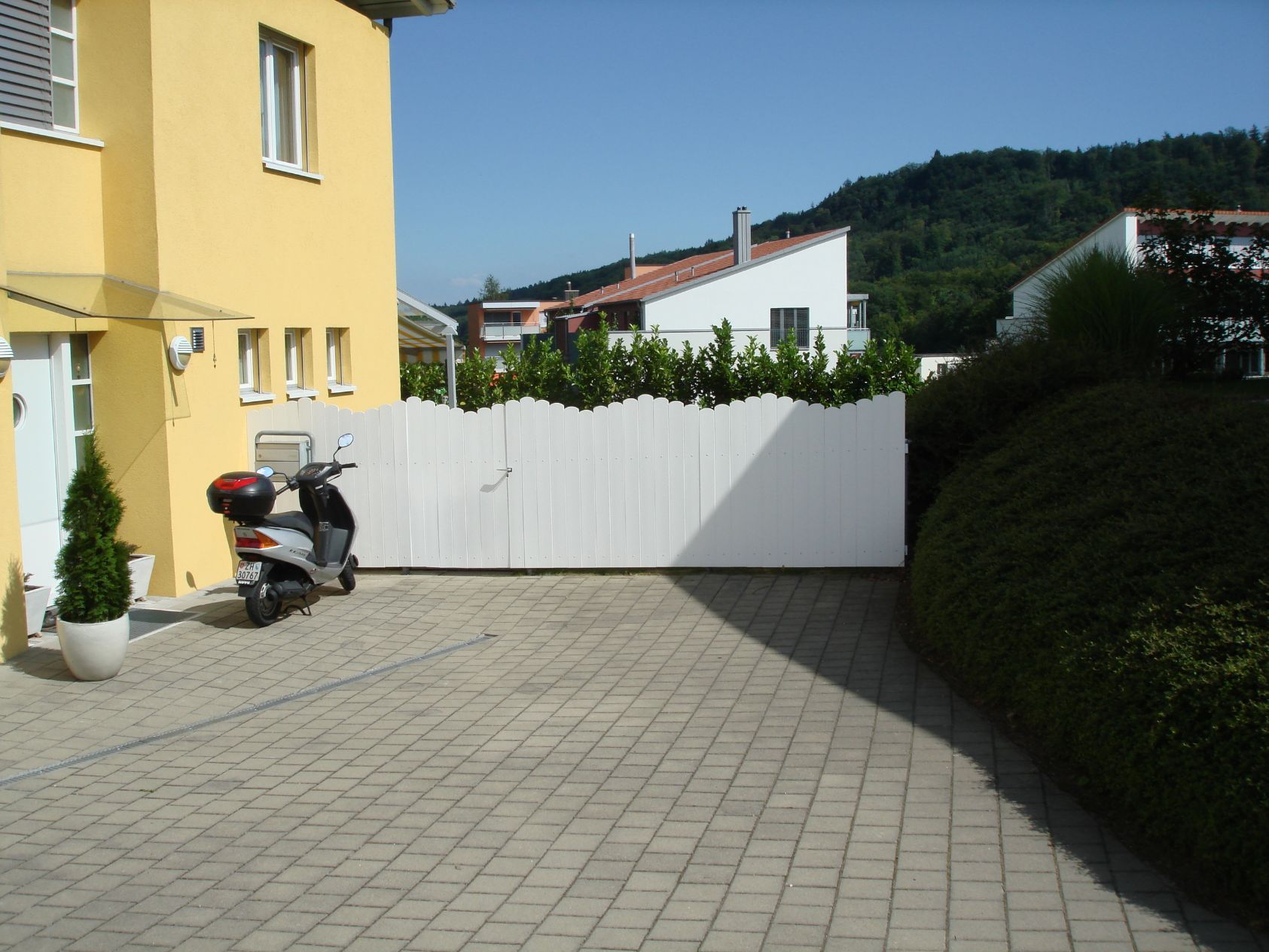 Kunststoffzaun Feuerthalen