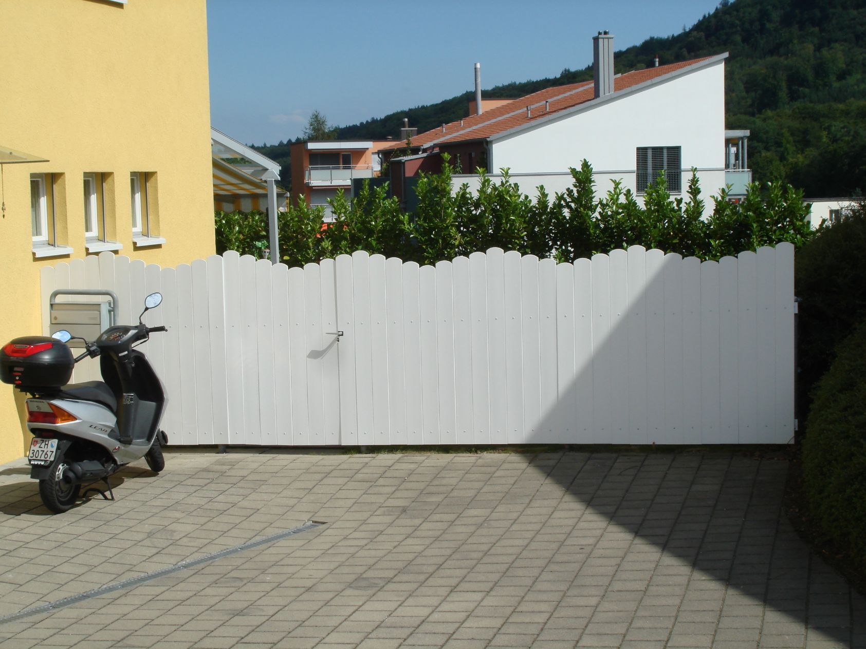 Kunststoffzaun Feuerthalen