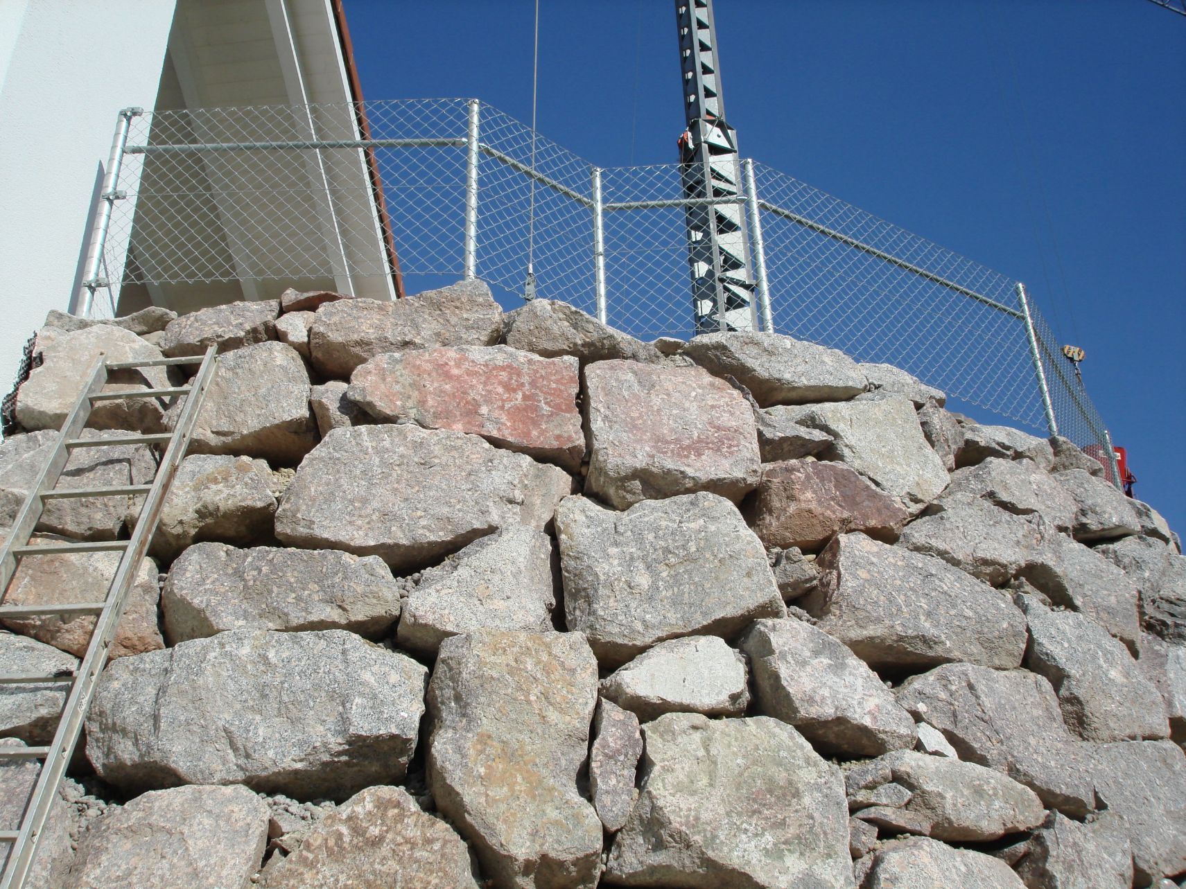 Diagonalgeflecht Zaun