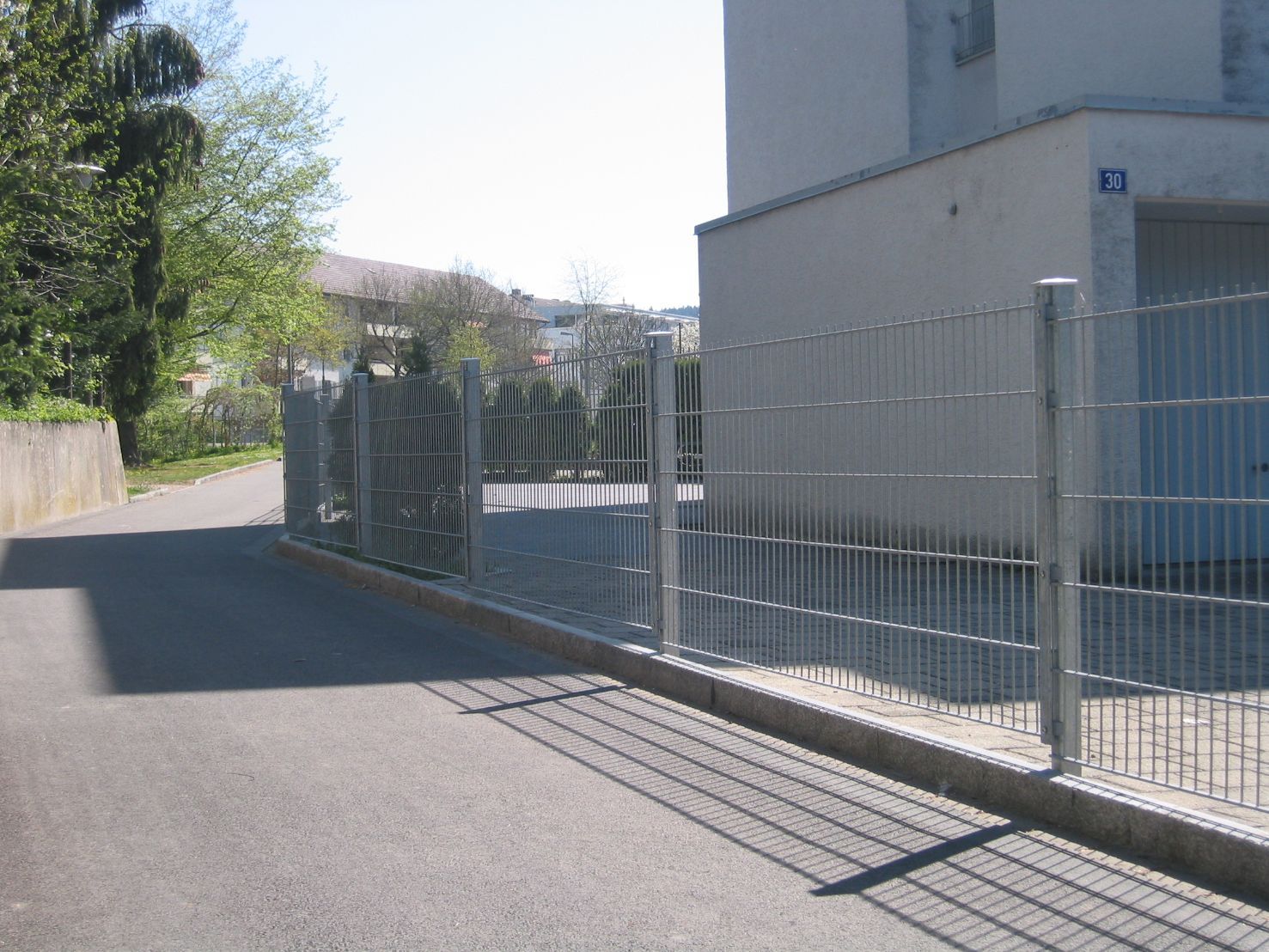Doppelstegmatten-Zaun Winterthur