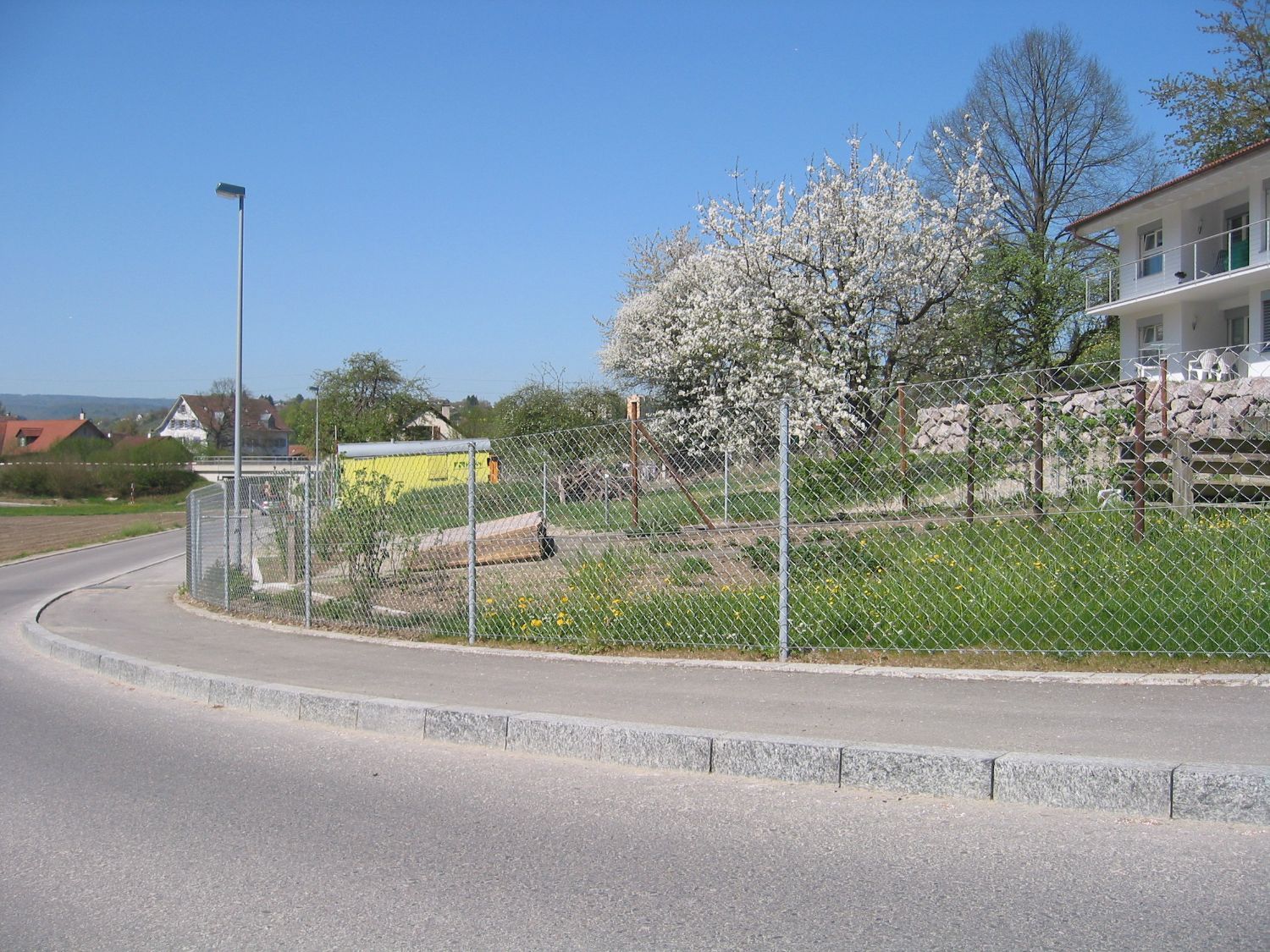 Diagonalgeflecht Zaun
