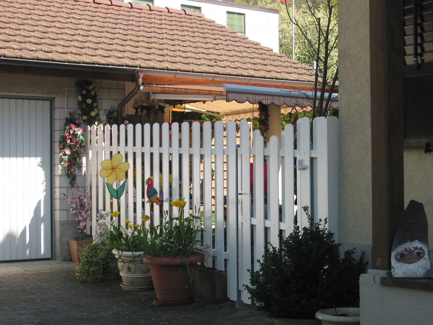 Kunststoffzaun Feuerthalen