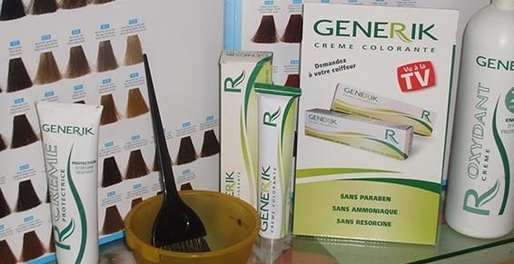 Produits cheveux Generik