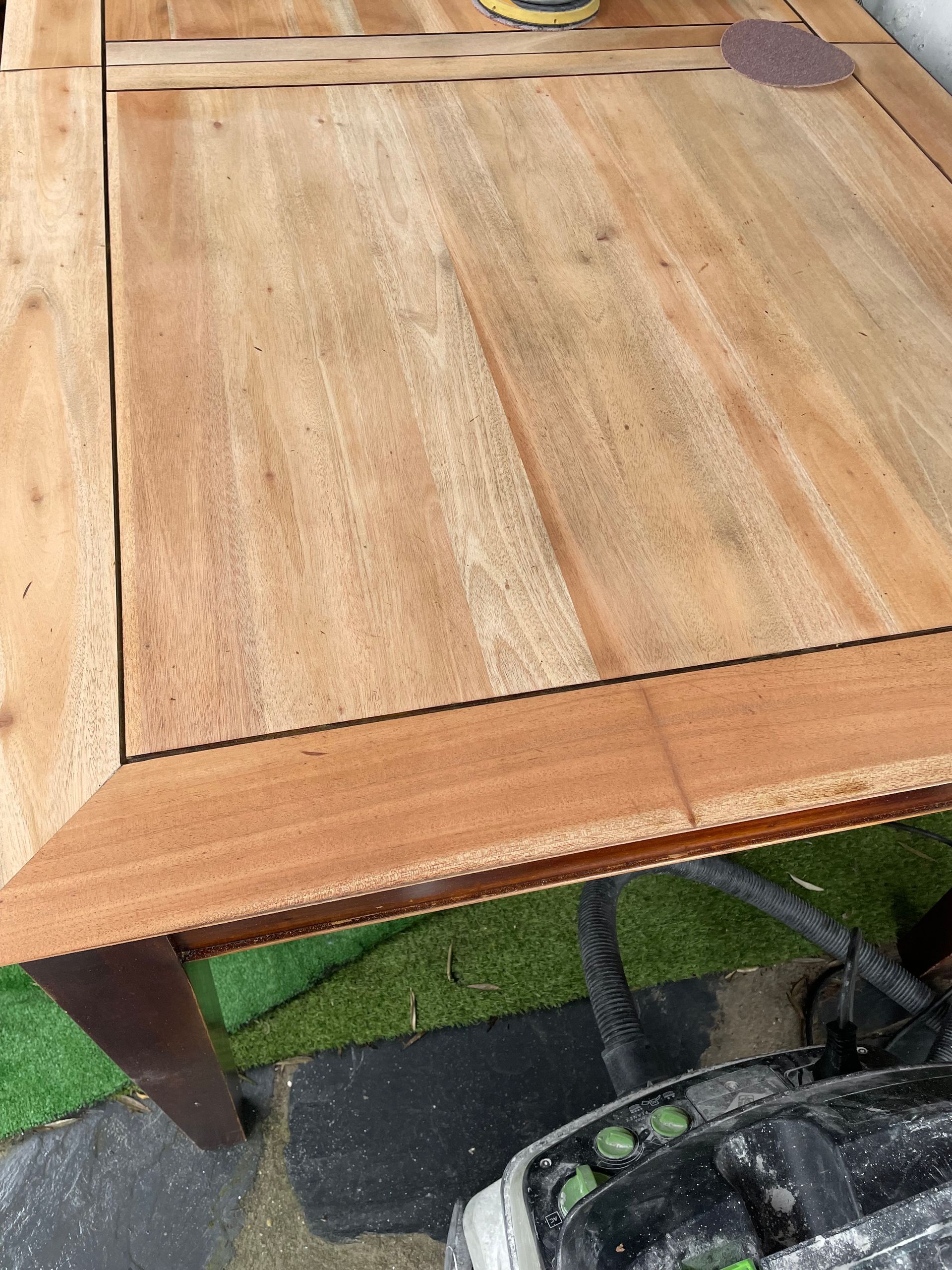 Réfection d'une table - APRES